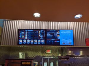 Menu at Fatburger in Las Vegas
