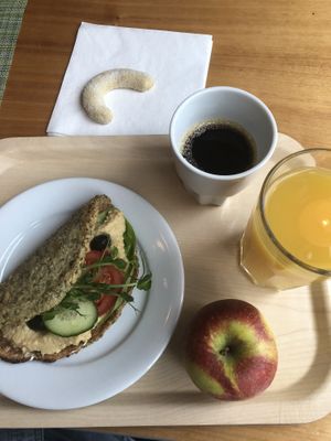 Lunch set  at Kafe Stadsparken Huskvarna in Jonkoping