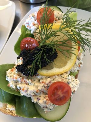 Sandwich  at Kafe Stadsparken Huskvarna in Jonkoping