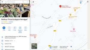 Correct address. It is best to park on a parking spot on a main road and go further by foot. at Eco-Finca de Karin in Tenerife