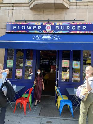 So cute! at Flower Burger in London