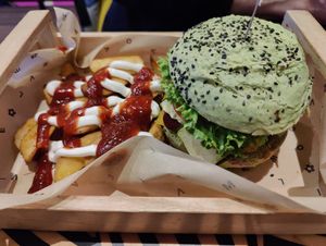 Jungle BBQ at Flower Burger in London