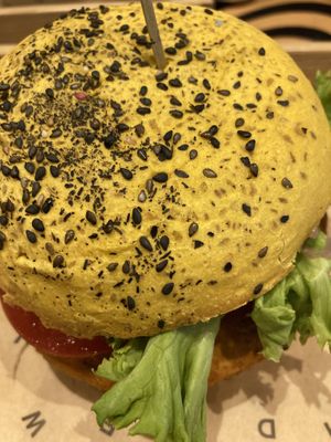 Spicy Chickpea  at Flower Burger in London