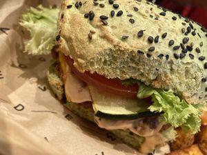 Jungle BBQ  at Flower Burger in London