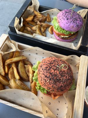 Butterfly and Jungle BBQ  at Flower Burger in London