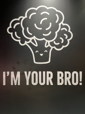 🥦💚  at Flower Burger in London