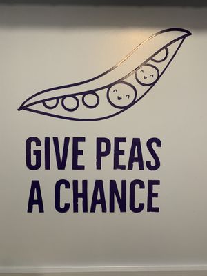   at Flower Burger in London