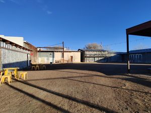 Outside seating area at Do Your Thing Coffee in Marfa