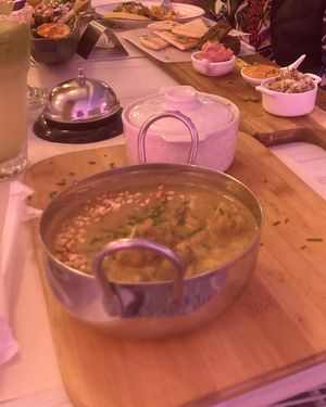 Coconut curry / Tablita arabe at Pura Vida in Bogota