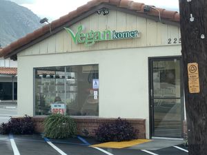 Entrance to restaurant   at Vegan Korner in Grand Terrace