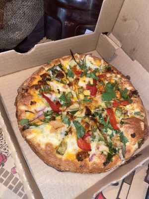 Breakfast pizza!!  at Vegan Korner in Grand Terrace