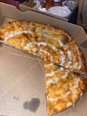 Buffalo ranch pizza!  at Vegan Korner in Grand Terrace