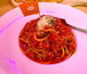 Omnipork Kimchi Pasta 韓式新豬肉意粉 at My Ahjussi in Kowloon