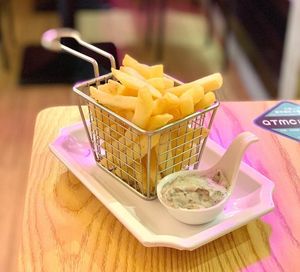 Truffle Fries 黑松露炸薯條 at My Ahjussi in Kowloon