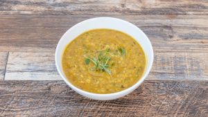 Yellow Lentil Dal at V-GIYAN in Oxford