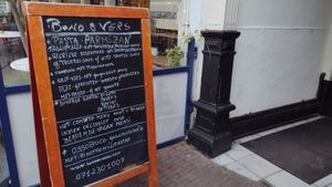 "Beroemde (famous) vegan menu" at Bono & Vers in Leiden