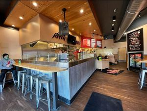 Lobby at Toppers Pizza in Sioux Falls