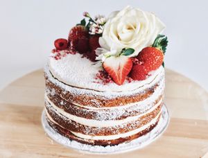 Victoria sponge  at BAKED in Sleaford