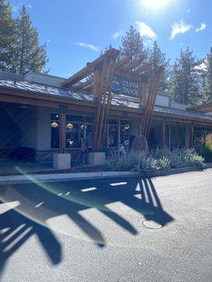The building  at Cuppa Tahoe in South Lake Tahoe