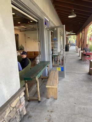 Walking up  at Cuppa Tahoe in South Lake Tahoe