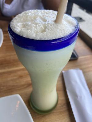 Lulo juice at Caffe Lunatico in Cartagena