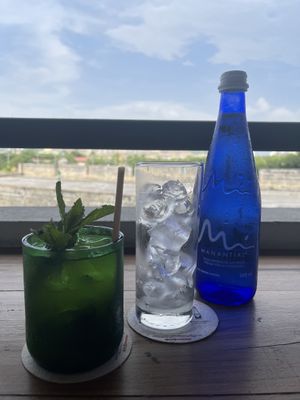 Mojito  at Caffe Lunatico in Cartagena