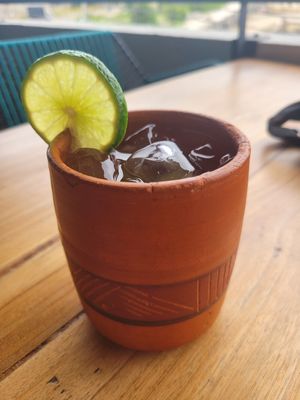 aguapanela at Caffe Lunatico in Cartagena