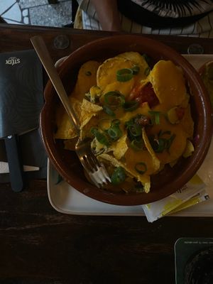 Vegan nachos at Steck in Tilburg