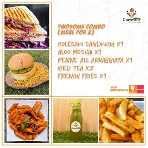 Twosome(Meal for 2) at CraveLok in Pune