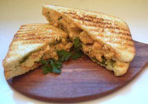 Flavoursome Malai Tofu-Tikka Sandwich at CraveLok in Pune
