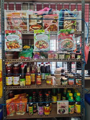 Variety of products at Universal Vegetarian 源之素 in Northeast Singapore