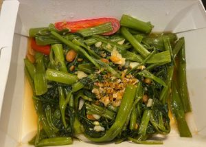 You can ask for vegan morning glory and they will make it!!  at Mak Mak in Kowloon