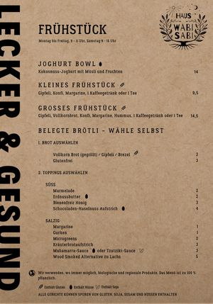   at Haus Wabi Sabi in Lachen