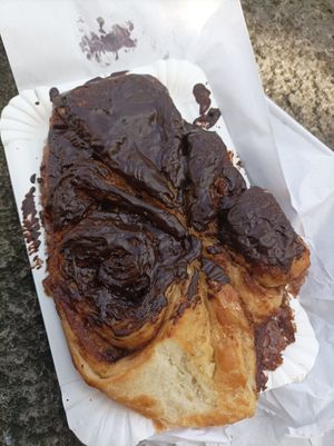 Schokofranzbrötchen (Schokolade ist noch frisch :) at Nur Hier - Bahrenfelder in Hamburg