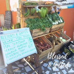 We have a selection of Fresh Fruits, Vegetables, Herbs and Spices.  at Blessed And Gifted in Tower Isle