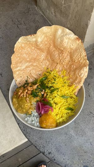 Jackfruit curry at dinner at Good Mantra in Canggu