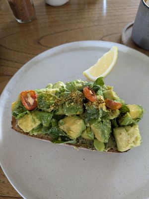 Avocado Toast at Good Mantra in Canggu