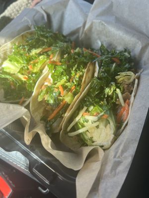 Korean BBQ tacos  at Pucker Up - East Central, Space Coast, Orlando in Cocoa