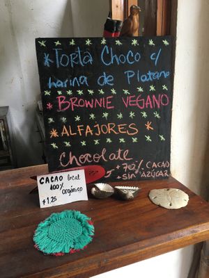 Deserts of the "temporada) at Madre Selva in Mompiche