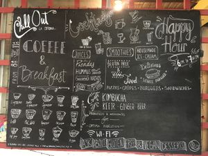 Coffee and Drinks at Madre Selva in Mompiche