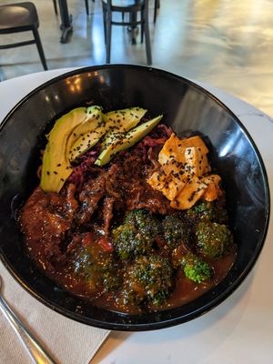 General Copper Bowl w/ tofu and quinoa at Copper Branch in Nashville