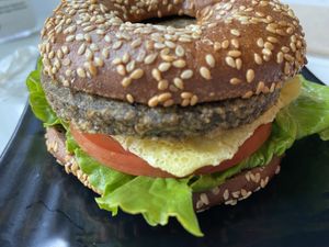 Field Roast & JUST Egg Breakfast Sandwich  at Copper Branch in Nashville