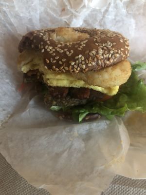 Breakfast sandwich  at Copper Branch in Nashville