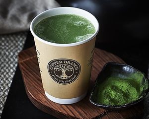 Matcha Green Tea Latte at Copper Branch in Nashville
