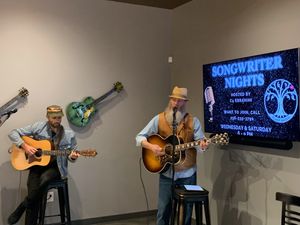 songwriters showcase each Wednesday and Saturday Evening from 6-9 PM  at Copper Branch in Nashville