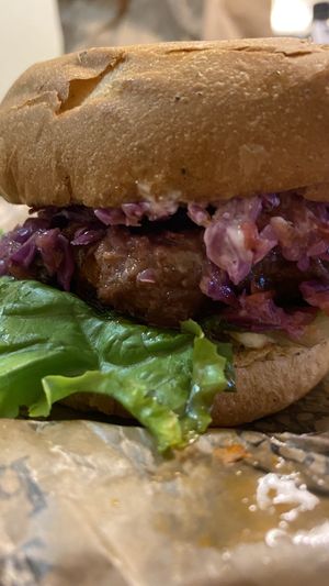 Nashville hot chicken sandwich   at Copper Branch in Nashville