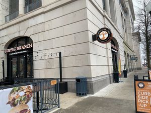 sidewalk view at Copper Branch in Nashville