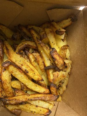 Soggy fries  at Copper Branch in Nashville