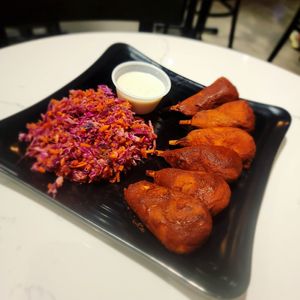 Buffalo Tofu wings at Copper Branch in Nashville