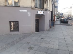 How it is at the front at Puchate Vegan Bakery in Katowice